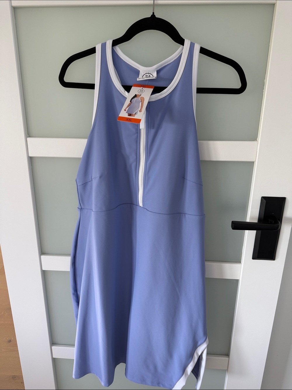Sage Lavender Front-Zip Women’s Skort Leisure/Athletic Dress  w/ shorts -  NWT